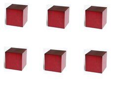 Yamamoto Sound Craft Speaker Insulator QB-100-6 Big Cube-Base Asada Cherry solid Material from Japan
