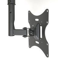 InstallerParts Flat TV Ceiling Mount 23~42" Tilt/Swivel, LCD-504A Black -- LCD LED Plasma TV Flat Panel Displays... N5