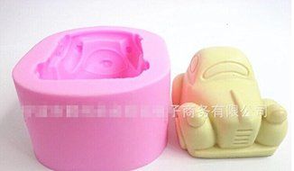 New Arrival! Design 276 Car Shape Silicone 3D Fondant Mold, Soap Mold,Cake Decoration Tool N2