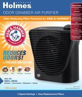Holmes Arm &amp; Hammer Odor Grabber and Air Cleaner, Black N2
