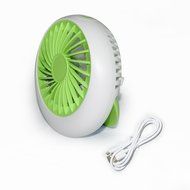 GaGa MILANO 5-inch Mini Quietness Desktop Fan Hand Hold And Support 3 Speed Cool Fan with USB Charge for Home... N2