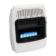Dyna-Glo BF20PMDG 20,000 BTU Liquid Propane Blue Flame Vent Free Wall Heater N4