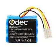 Odec 7.2V Neato Vacuum Battery for Neato XV-11 XV-12 XV-14 XV-15 XV-21, 2 Pack 4000mAh Ni-MH Battery