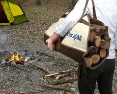Yes4All InfiDeals Best Wood Bag - Premium Quality Firewood Carrier with Durable Material - &sup2;0SMJR N15