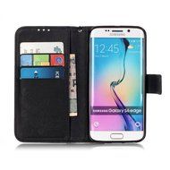 Samsung Galaxy S7 Edge Case, UNEXTATI Wallet Case for Samsung Galaxy S7 Edge, PU Leather Case with Wrist strap... N61