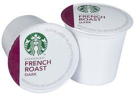 Starbucks French Roast Dark, K-Cup for Keurig Brewers, Dark Roast Coffee, 54 Count N3