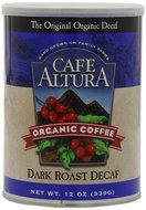 Cafe Altura Ground Organic Coffee, Regular Roast, 12 Ounce (Pack of 3) N36