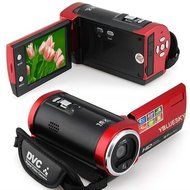 YBLUESKY 16mp Digital Video Camcorder with 16x Zoom and 2.7&#039;&#039; TFT LCD Rotation Screen Digital Camera HD 720P&#65292;Red N4