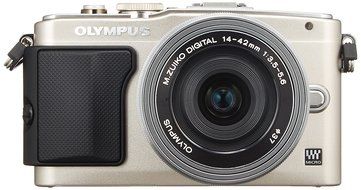 Olympus Mirrorless SLR E-PL6 Body Only (Red) - International Version N3