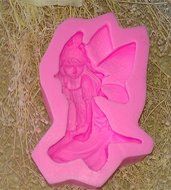 Design 232 The Fairy Angel 3D Silicone Fondant Mold, Cake Decoration Tool, Food Grade Material N3