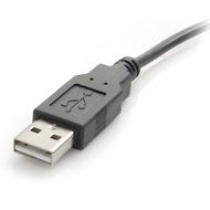 StarTech.com 1 Port USB to Null Modem RS232 DB9 Serial DCE Adapter Cable with FTDI, Black (ICUSB232FTN ) N9