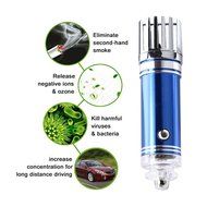 Car Air Purifier Ionizer Air cleaner Ionic air purifier Car Air Freshener and Order Eliminator Removers Cigarettes N13