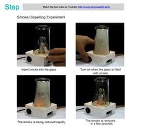 Car Air Purifier Ionizer Air cleaner Ionic air purifier Car Air Freshener and Order Eliminator Removers Cigarettes N15