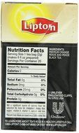Lipton Black Tea, Black Pearl Pure Long Leaf 20ct, 1.4 OZ (Pack of 6) N7