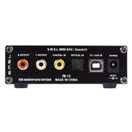 GBtiger Analog Audio Decoder, SMSL-Sanskrit-6th Anniversary Edition DAC Coaxial Optical Port Decoder with USB...