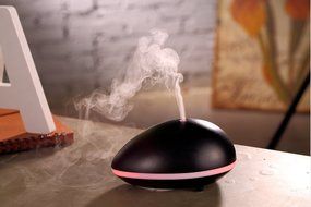 HeyNavi Aromatherapy Atomizer Nebulizer Electric Perfume Diffuser Warm Steam Air Humidifier with Changing LED... N6