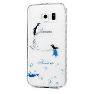 Galaxy S6 Case,Samsung Galaxy S6 Case - Shockproof Soft TPU Rubber Skin Bumper Case Transparent Crystal Clear... N7