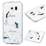 Galaxy S6 Case,Samsung Galaxy S6 Case - Shockproof Soft TPU Rubber Skin Bumper Case Transparent Crystal Clear... N8