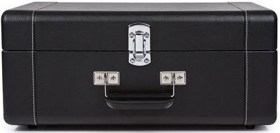 Crosley CR6250A-BK Keepsake Deluxe Portable and Adjustable USB Turntable with Built-in Preamp, Black