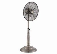 Savoy House 18-SF-ES-SN Pedestal Floor Sleep Fan, Satin Nickel Finish