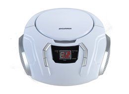Sylvania Portable CD Boombox with AM/FM Radio (Black) N2