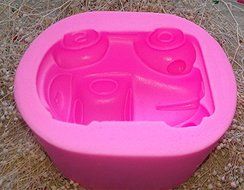New Arrival! Design 276 Car Shape Silicone 3D Fondant Mold, Soap Mold,Cake Decoration Tool N3