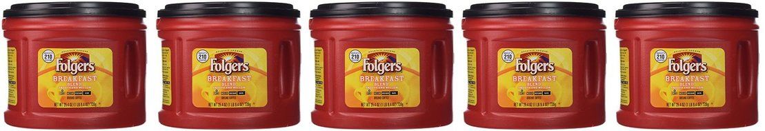 Folgers Breakfast Blend Ground Coffee, 25.4 oz N9
