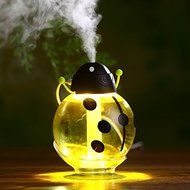 ECSEM Mini USB Beatles Humidifier Aroma Humidifier Air Diffuser Purifier Night Light - yellow N7