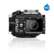 Veho VCC-006-K2NPNG Muvi K-Series K2 NPNG 1080p Wi-Fi Handsfree Camcorder with 16MP Camera, Waterproof Case, Detachable... N13