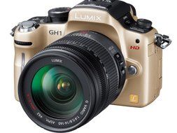 Panasonic digital SLR camera LUMIX GH1 GOLD DMC-GH1K-N