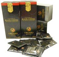 2 Boxes Organo Gold Gourmet Cafe Noir, Black Coffee 100% Certified Ganoderma Extract Sealed (1 Box of 30 Sachets) N2