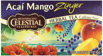 Celestial Seasonings Acai Mango Zinger Tea Bags - 20 ct N6