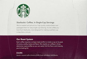 Starbucks French Roast Dark, K-Cup for Keurig Brewers, Dark Roast Coffee, 54 Count N5