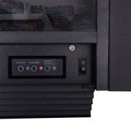 Tek Widget 28.5 Embedded Electric Fireplace Heater with Glass View N6