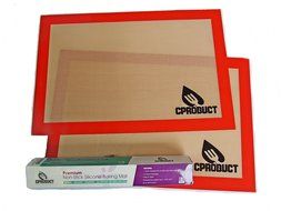 CProduct Non-Stick Silicone Baking Mat - 2 Pack