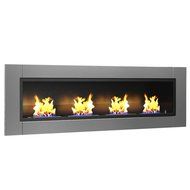 Moda Flame Wraith Ventless Bio Ethanol Wall Mounted Fireplace