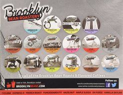 Brooklyn Bean Roastery Gingerbread Man Single Cup Coffee for Keurig K-Cup Brewers, 40 Count N9