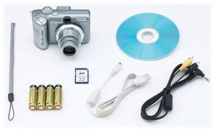 Canon Powershot A620 7.1MP Digital Camera with 4x Optical Zoom
