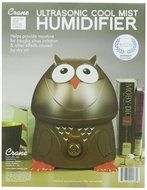 Crane Adorable Ultrasonic Cool Mist Humidifier with 2.1 Gallon Output per Day - Owl N8