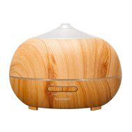 Tenswall 400ml Ultrasonic Aromatherapy Essential Oil Diffuser, Cool Mist Humidifier - Whisper Quiet Operation... N6