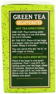 Bigelow Decaffeinated Organic Green Tea, 40 Count Box N9