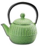Joyce Chen 90-0041, 18-Ounce Japanese Tetsubin Cast-Iron Chigusa, Green
