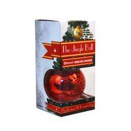 Life Made Tree Tunes Christmas Ornament Bluetooth Speaker for Smartphones - Retail Packaging - Green N2