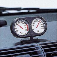 CARMATE SZ43 CAR Sedan Jeep VAN SUV RV Analogue CLASSIC thermometer hygrometer Twins METER Gauge N4