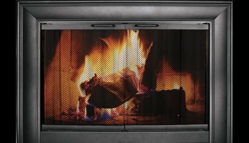 Celebrity Anodized Aluminum Fireplace Enclosure