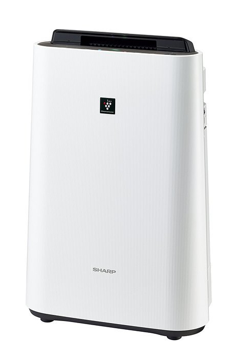 SHARP PM2.5 corresponding humidified air cleaner white-based high density "plasma cluster 7000" with KC-E40-W