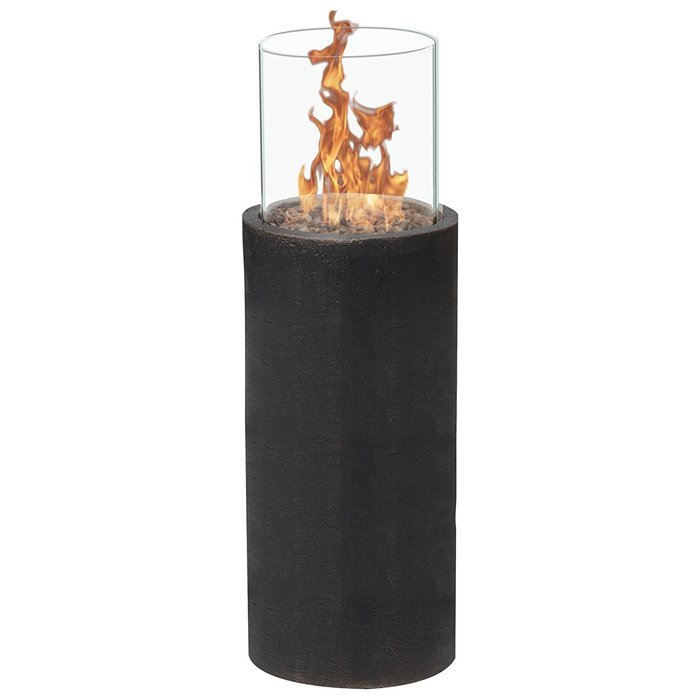 Bronze 30" LP Gas Fire Pit Column