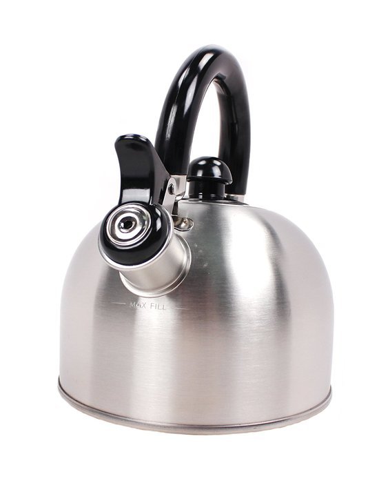 Copco Halo 1.2-Quart Brushed Stainless Steel Teakettle N9