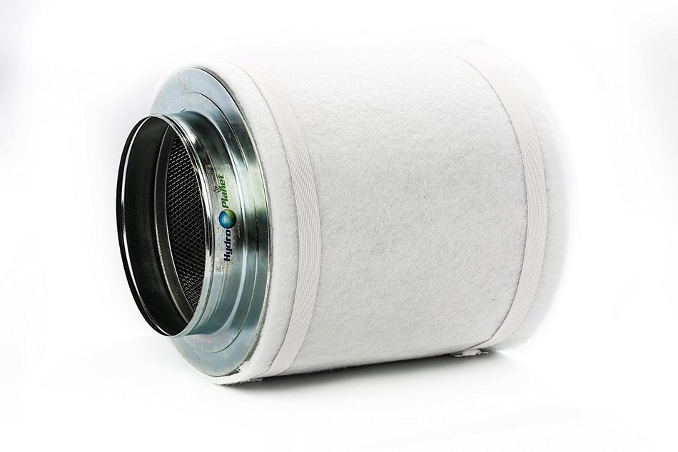Hydroplanet&trade; 8 Inch Air Carbon Filter Charcoal for Inline Fan, 4inch 6inch 8inch (8 Inch) N3