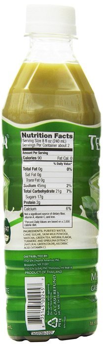 Teas' Tea Matcha Green Tea Latte, 16.9 Ounce (Pack of 12) N4